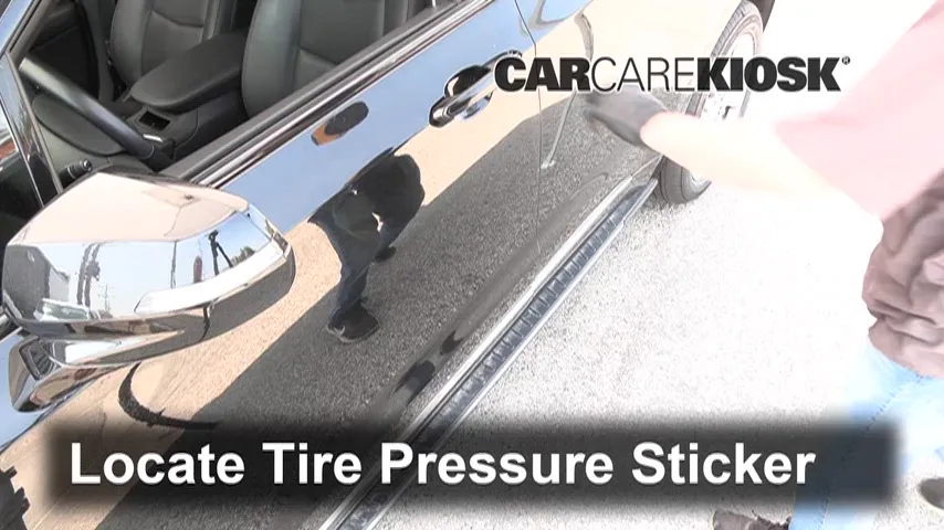 2020 Cadillac XT6 Sport 3.6L V6 Tires & Wheels Check Tire Pressure